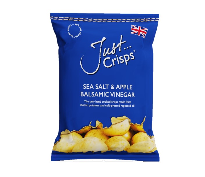 Sea Salt and Apple Balsamic Vinegar Crisps 150g (Case of 12)