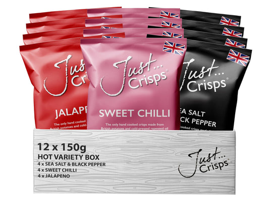 Hot Mixed Variety Box 150g (Case of 12) EAN 5060159311476