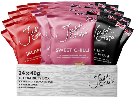 Hot Mixed Variety Box 40g, (Case of 24) EAN 5060159311582