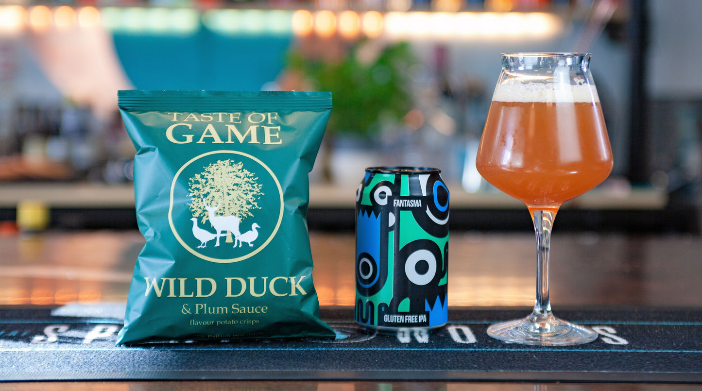 Wild Duck and Plum Sauce Potato Crisps 40g (Case of 24)