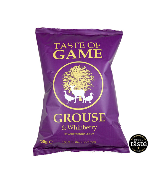 Taste of Game Grouse Flavoured Sharing Bag of Crisps