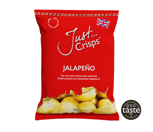 Jalapeno Crisps 150g (Case of 12)