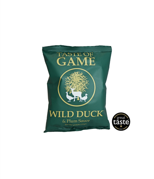 Wild Duck and Plum Sauce Potato Crisps 40g (Case of 24)