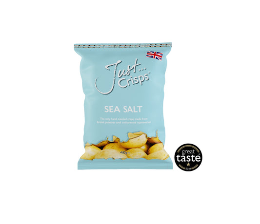 Just Crisps Sea Salt Snacking Bag