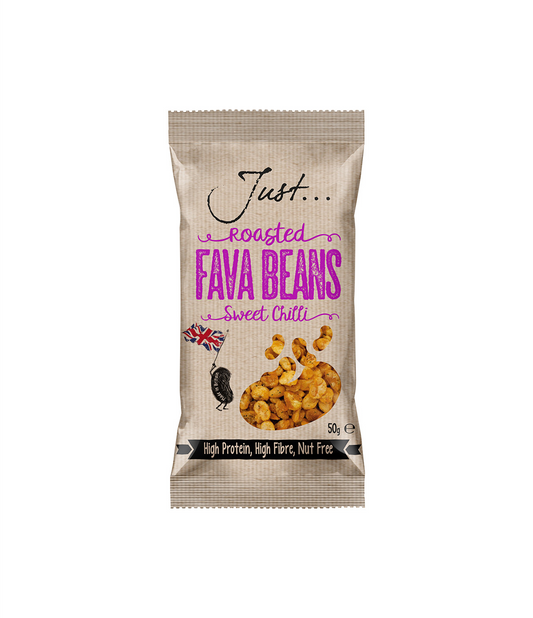 Roasted Fava Beans Sweet Chilli 50g (Case of 20)